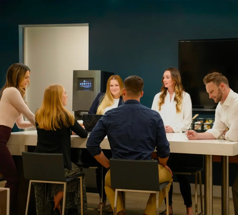 WebXd in office lounge