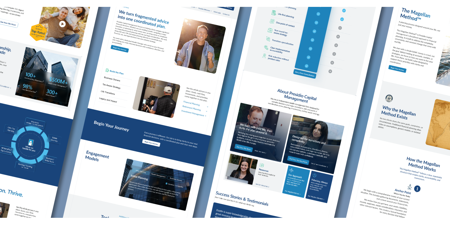 Presidio Capital Management client work 2