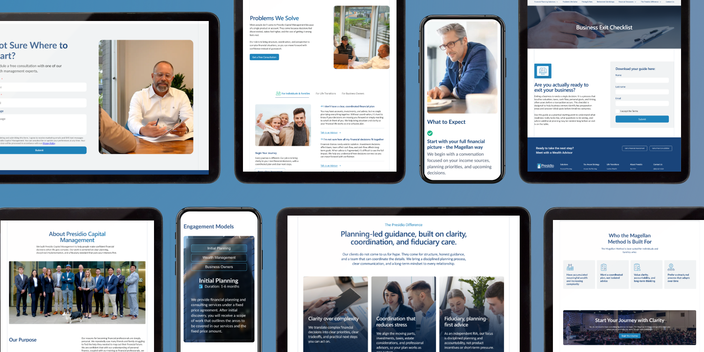 Presidio Capital Management client work 1
